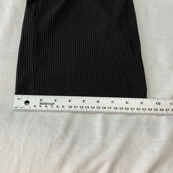 PUMA Women's Black Ribbed High Waist Modern Basics Wide Leg Pant Size Small - Picture 14 of 15